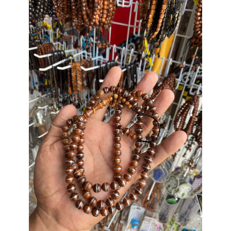 tasbih kaukah prada bulat isi 99 uk 8mm