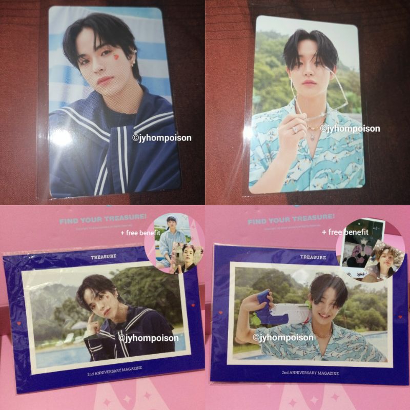 Pc & Postcard Treasure 2nd Anniversary Magazine Jihoon Jaehyuk