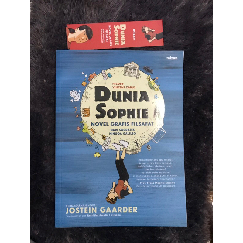dunia sophie grafis jostein gaarder preloved bekas