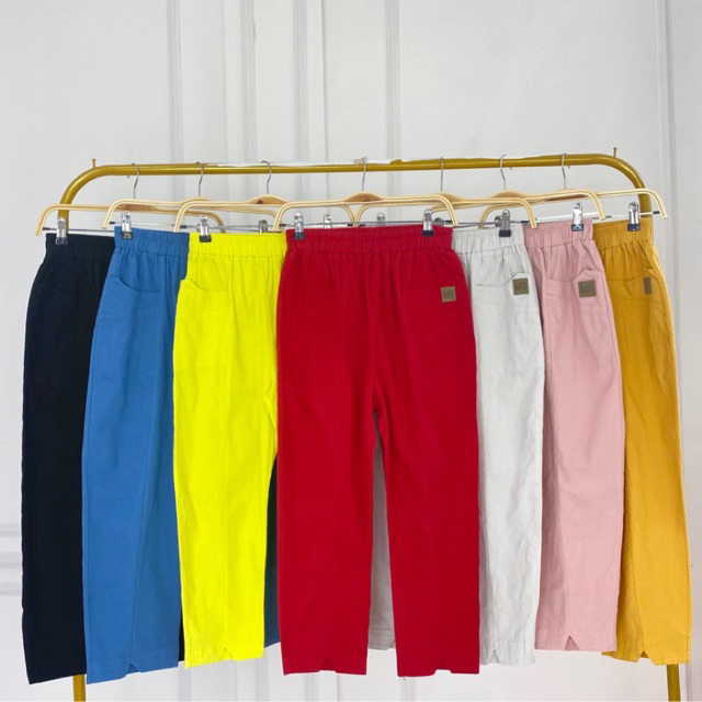 Celana Jogger Katun Wanita Import Bangkok