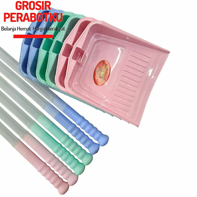 Serokan Pengki Sampah Plastik Warna Pastel Dust Pan Sekop Sampah Murah Premium Quality