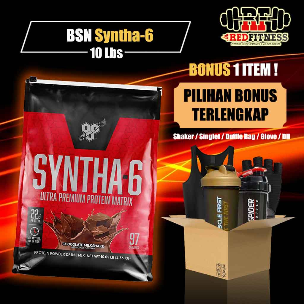 BSN Syntha-6 10 lbs / Syntha6 10lbs / Syntha 6 10lb / 10 lb BPOM