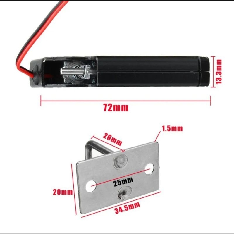 Electric Cabinet Lock 12V / Selenoid Door Lock / Locked Lock / Solenoid Lock Door Lock