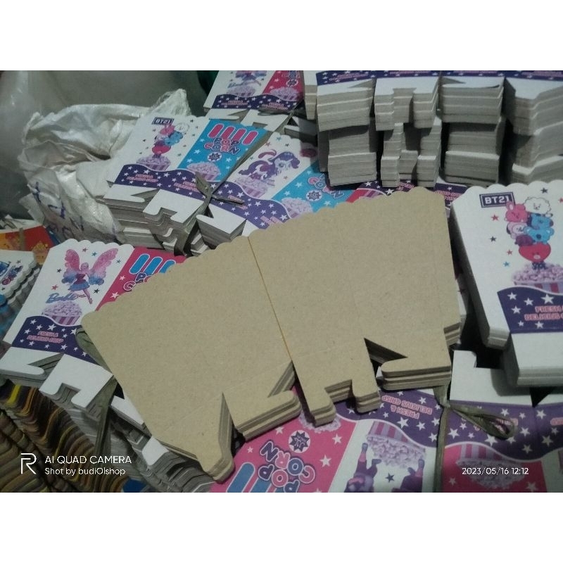 

100 LEMBAR KERTAS POP CORN UKURAN 14X8 JUMBO