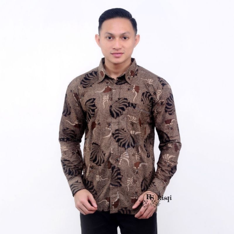 Batik kemejan pria lengan panjang batikpekalongan batiknusantara batiksolo batikseragam batikkantor