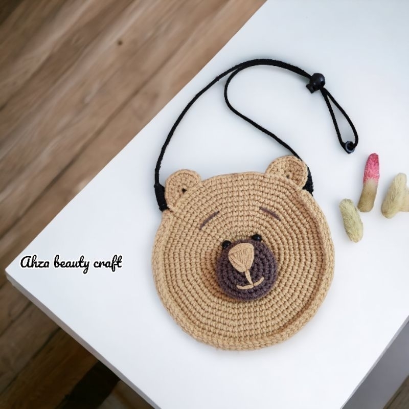 Tas anak / mini bag / Tas rajut / Tas lucu / Tas ampau