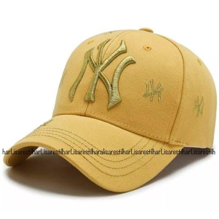 Topi pria distro NY keren 2023 Casual Pria NY Terbaru topi model kekinian / topi cewek cowok Unisex