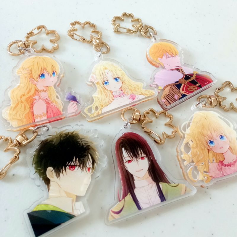 gantungan kunci who made me a princess/suddenly i became a princess keychain