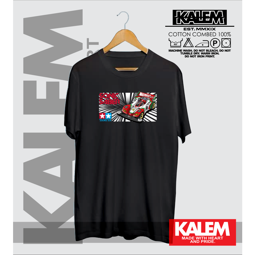 KAOS BAJU GAMBAR TAMIYA SONIC SABER - KALEMCLOTHING