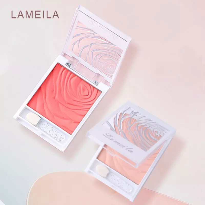 LAMEILA Free Kuas New Blush On Palette Matte Waterproof Long Stay