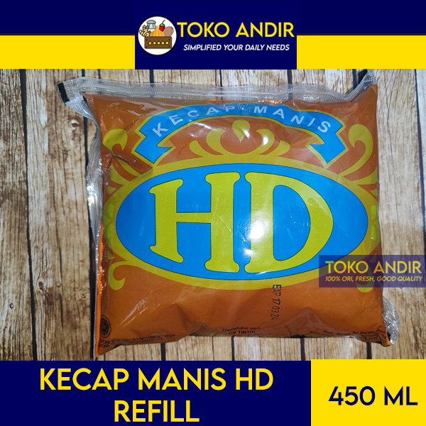 

Kecap Manis HD Refill 450ml [Termurah!!!]