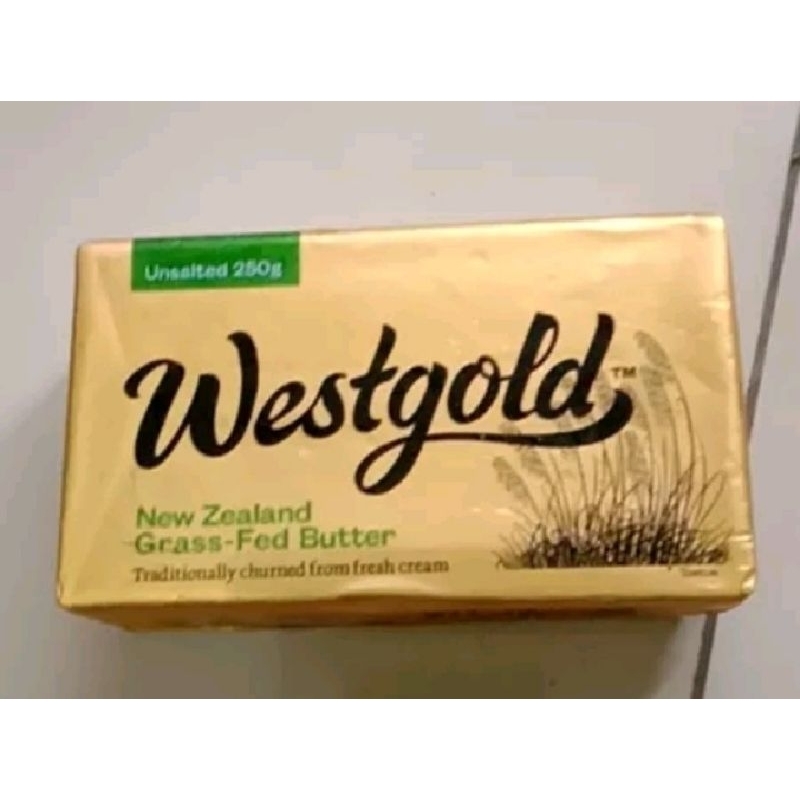 

Unsalted Butter West Gold 250gr Pure Butter Unsalted