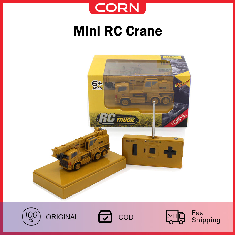 Mini Truck Construction/Toy Construction Trucks Crane Excavator/Truk Konstruksi Mainan Derek Excavator with Remote Control