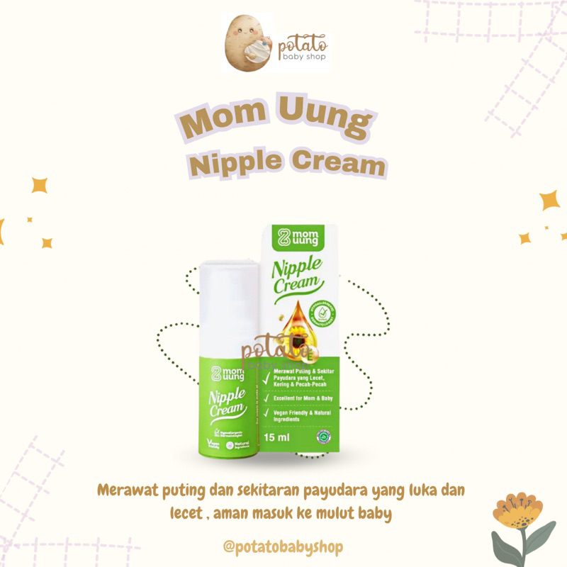 Mom Uung Nipple Cream - krim puting food grade