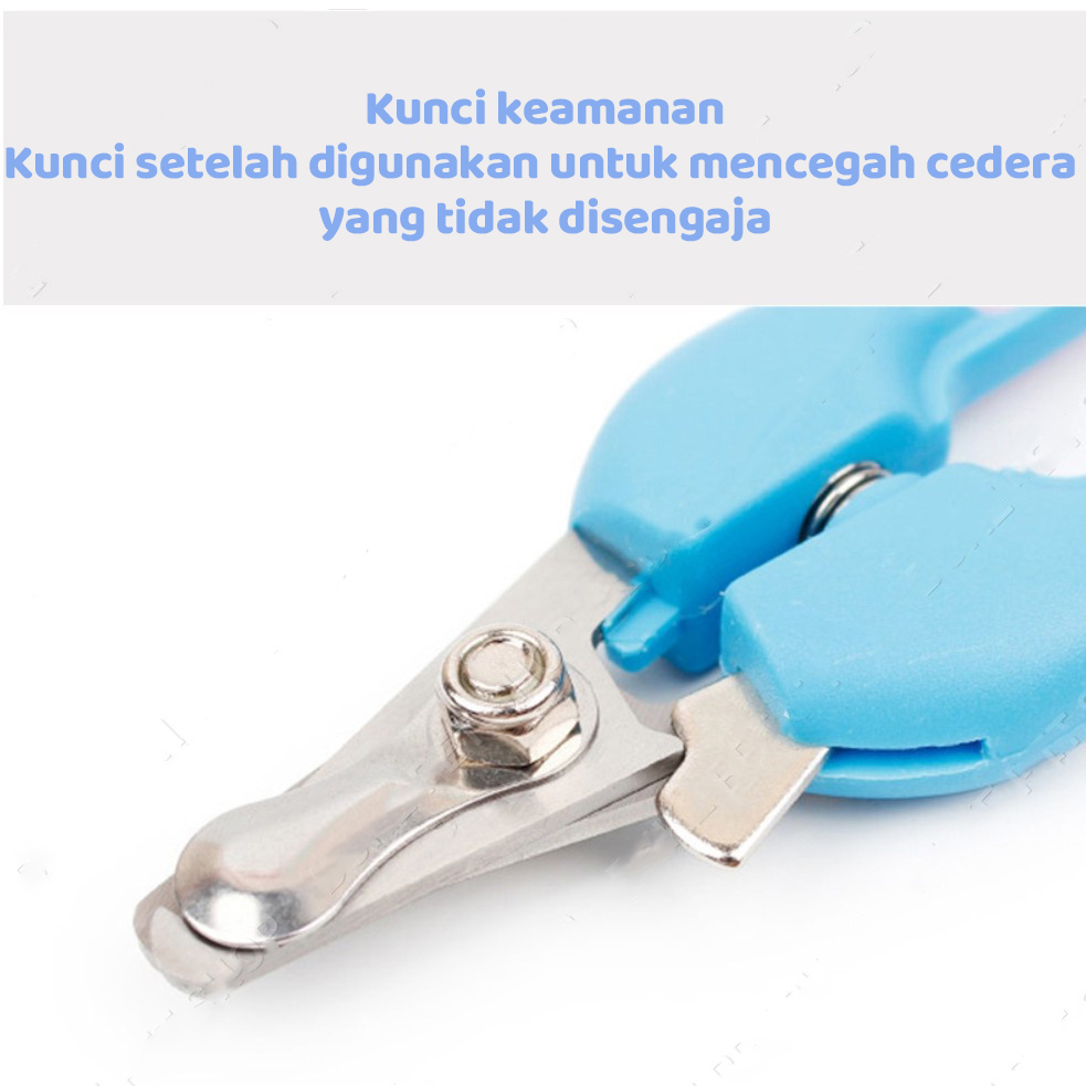 NAIL CLIPPER Gunting Kuku Kucing Anjing Gunting Kuku Dan Kikir Set Kucing Anjing Pet Nail Trimmer Gunting Kuku Hewan