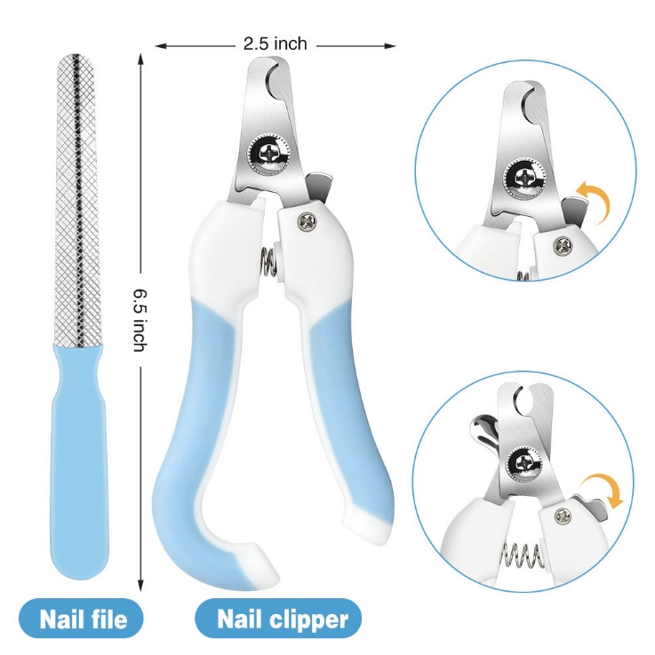 NAIL CLIPPER Gunting Kuku Kucing Anjing Gunting Kuku Dan Kikir Set Kucing Anjing Pet Nail Trimmer Gunting Kuku Hewan