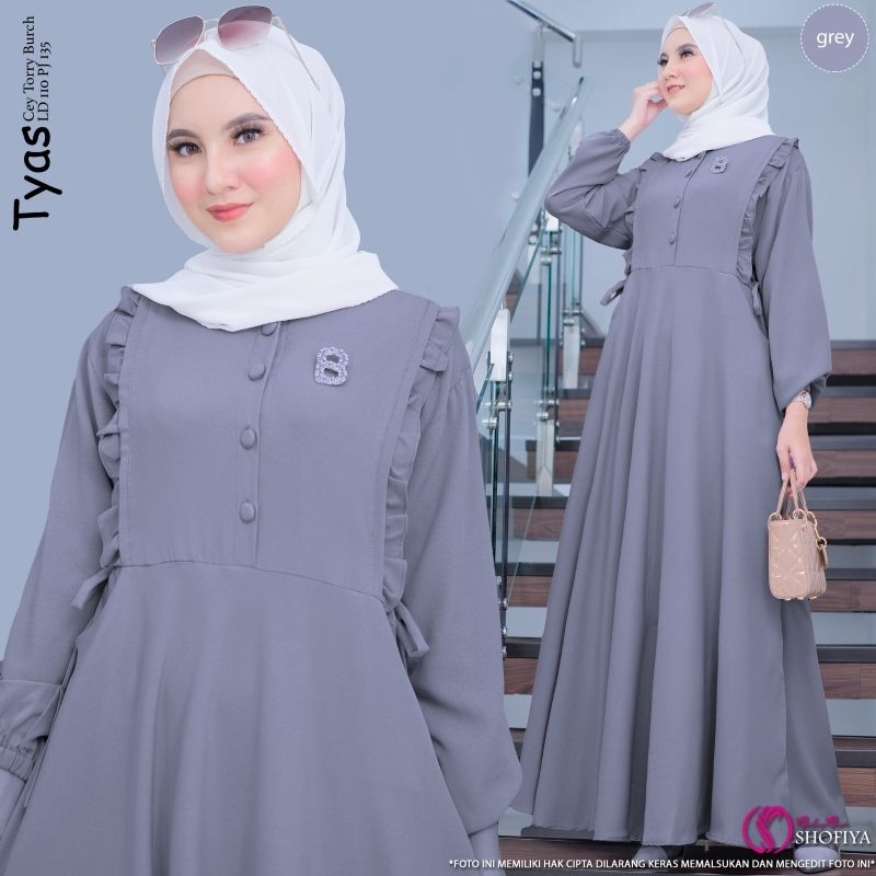 &quot;New ANABIA, PURNAMA&quot;,TYAS, SANDRA,SHITA &quot;Midi Dress Wanita Muslim by Ori Shofiya