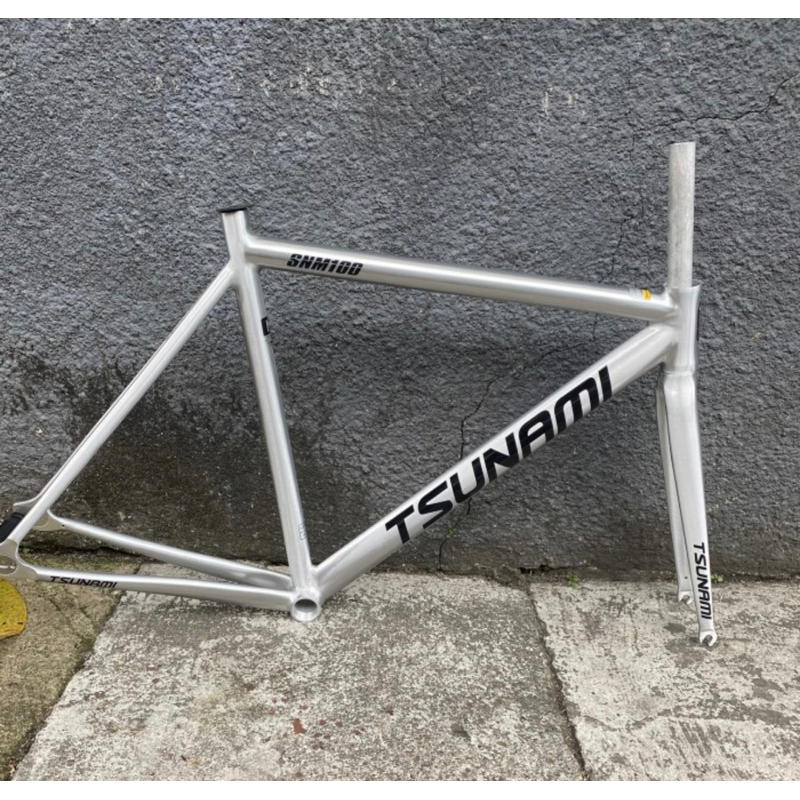 Frame tsunami SNM 100 alloy fixie ti polish