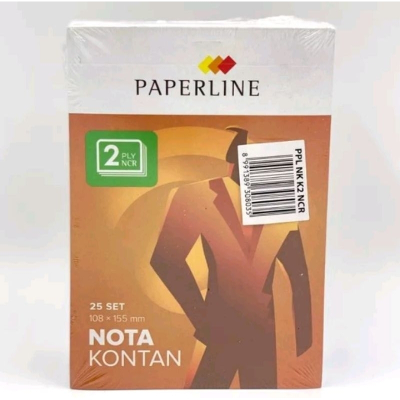 

PAPERLINE Nota Kontan 2 Ply / PPL NCR Kecil K2 2 PLY Harga 1 Pcs