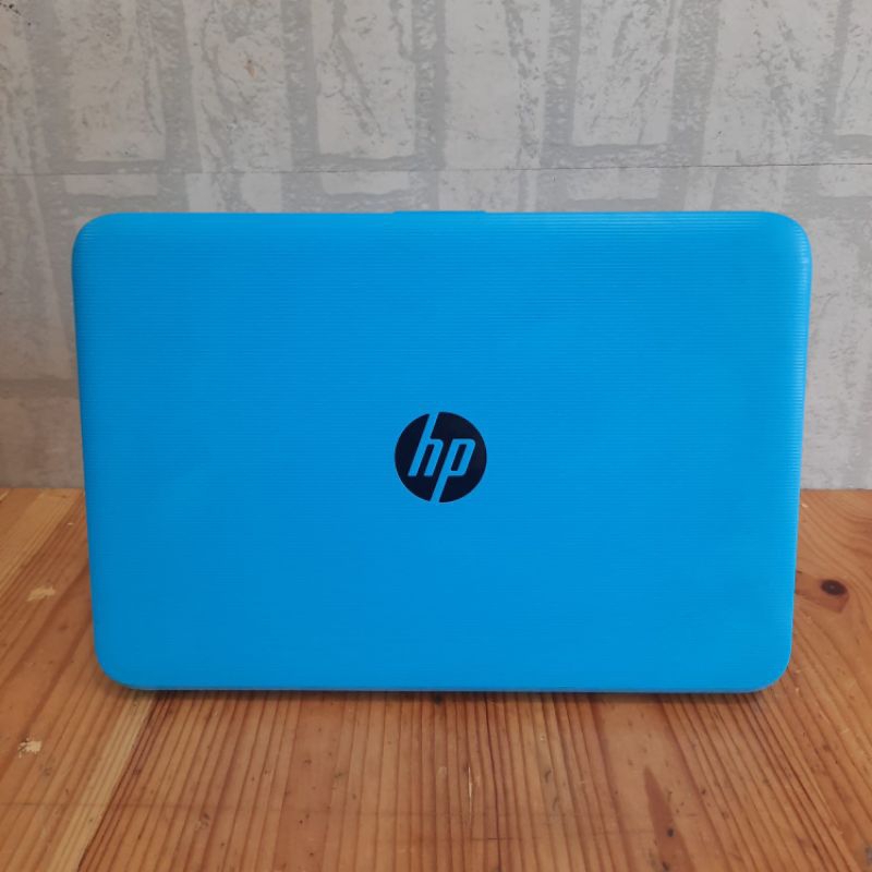 Hp Stream intel Celeron-N4000 Windows 10 Full aplikasi Super slim ringan enteng