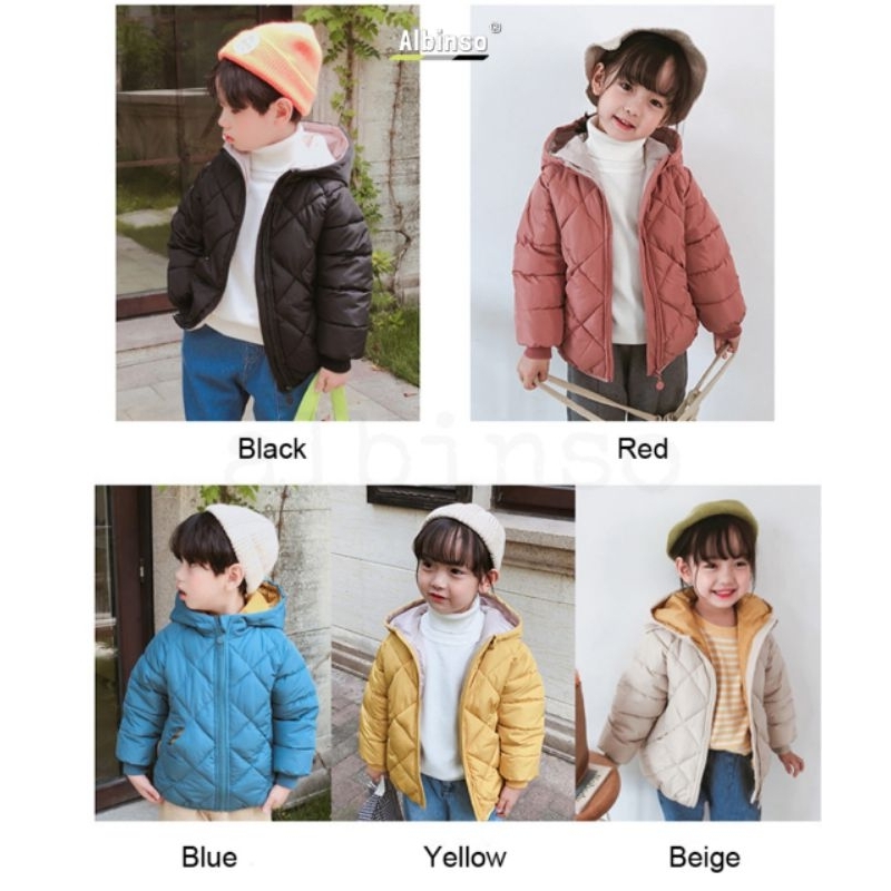 Jaket winter anak / jaket musim dingin anak / jaket tebal anak / fashion anak