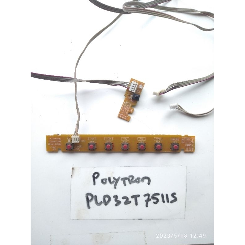 Sensor Tombol IR TV Polytron PLD32T7511S PLD 32T7511S PLD 32T7511 S