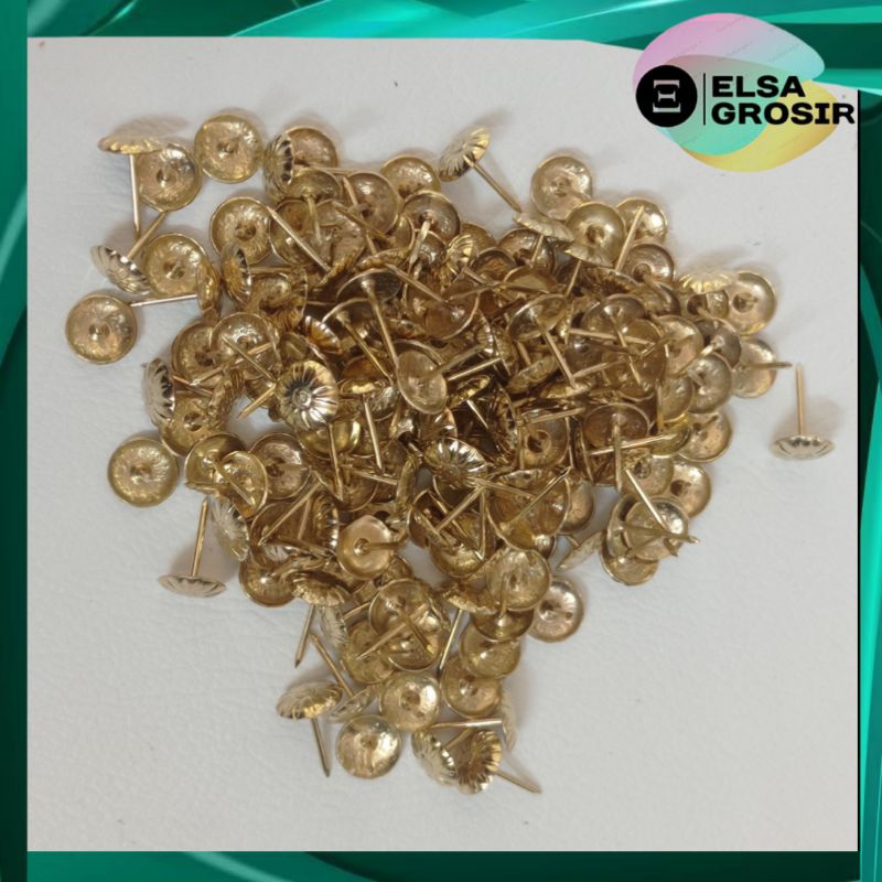 PAKU ANTIK ISI 100PCS/PAKU PAYUNG SOFA/JOK/PAKU PAYUNG KURSI/PAKU HIAS KURSI&SOFA