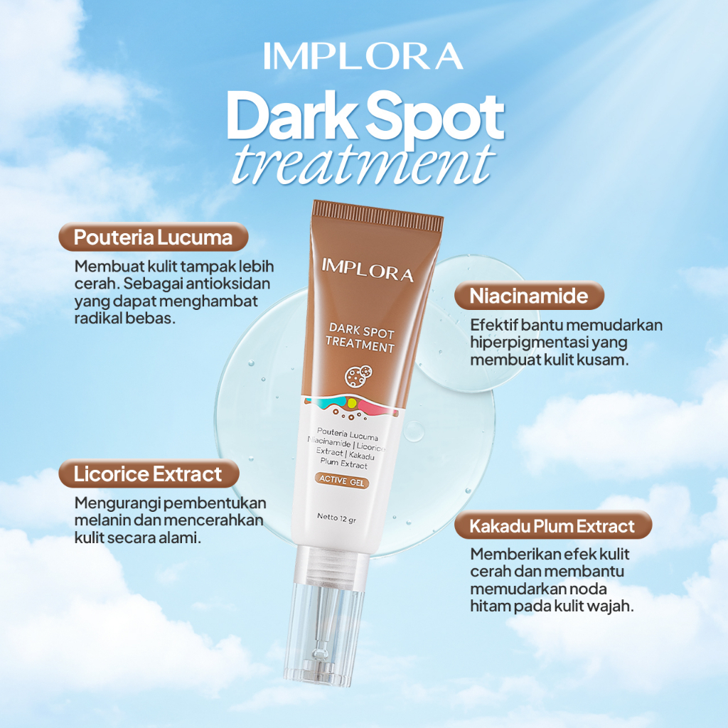 | LB | IMPLORA Acne Spot Treatment  jerawat - Implora Dark Spot Treatment flek hitam IMPLORA