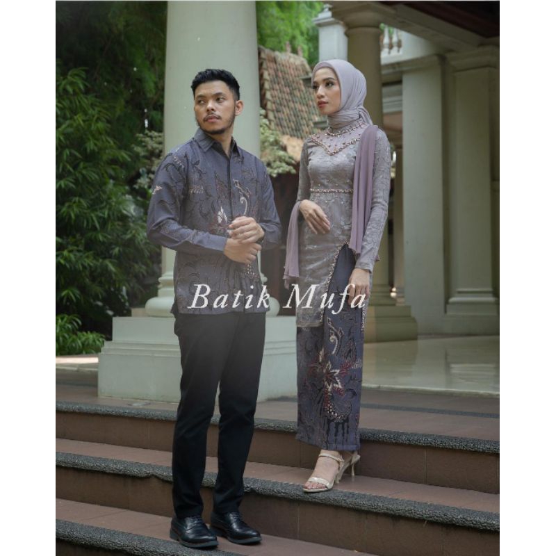 (READY NEW) SET COUPLE HANA SERIES KEBAYA TERBARU KEBAYA MODERN KEBAYA LAMARAN KEBAYA TUNANGAN