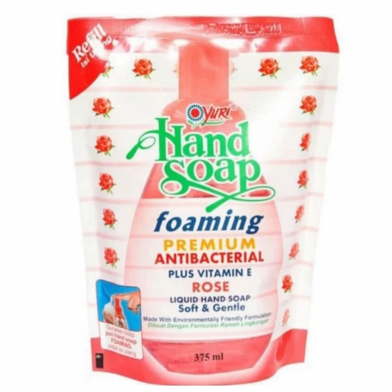 yuri handsoap foaming busa refill 375ml