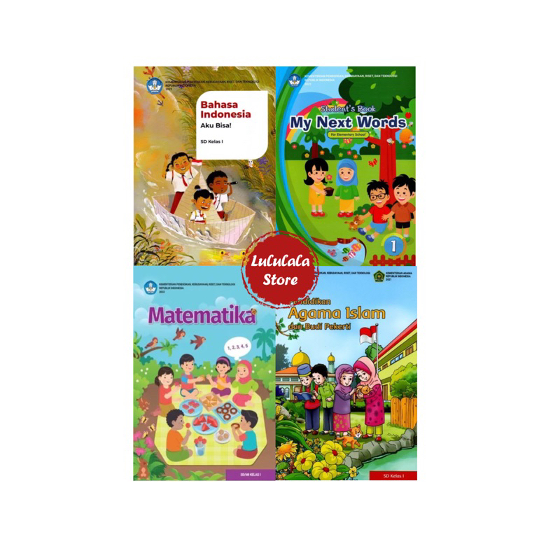 

BUKU MERDEKA BELAJAR KELAS 1 SD (KURIKULUM PENGGERAK) SET