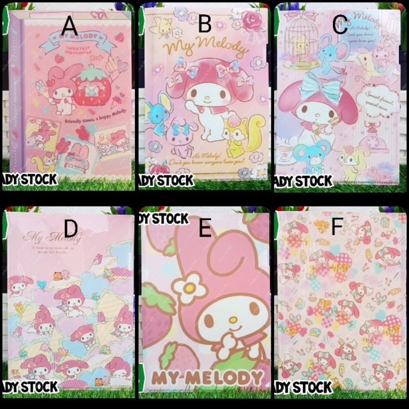 

Map File Folder Dokumen A4 1 Pocket Sanrio Karakter My Melody