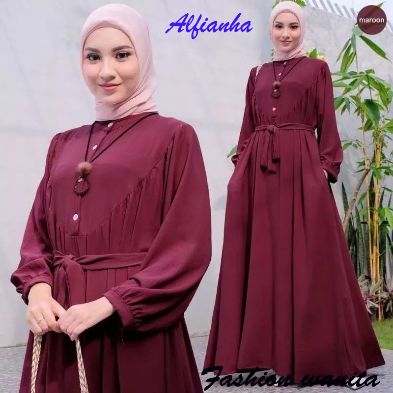 Alfianha Gamis Cringkle Airflow Ld 110 Pb 135