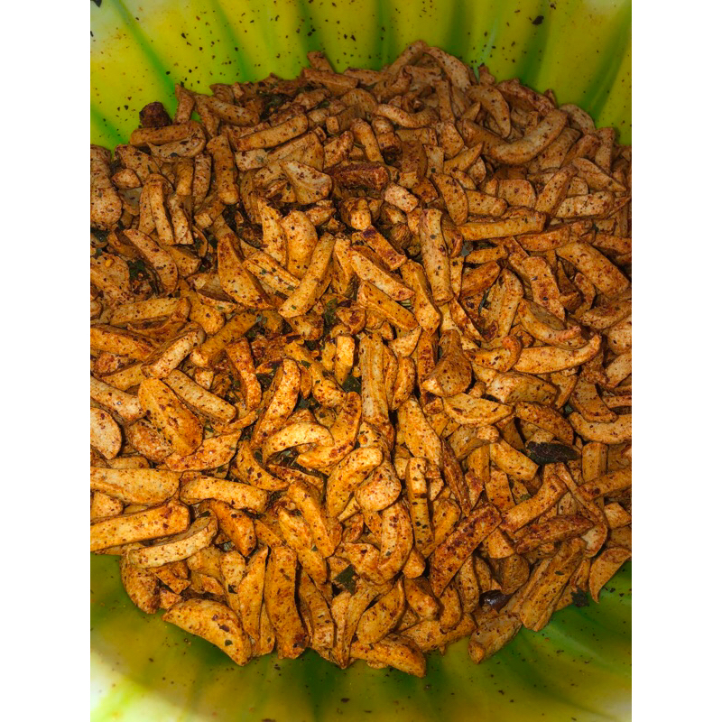 

Basreng pedas daun jeruk 500gr