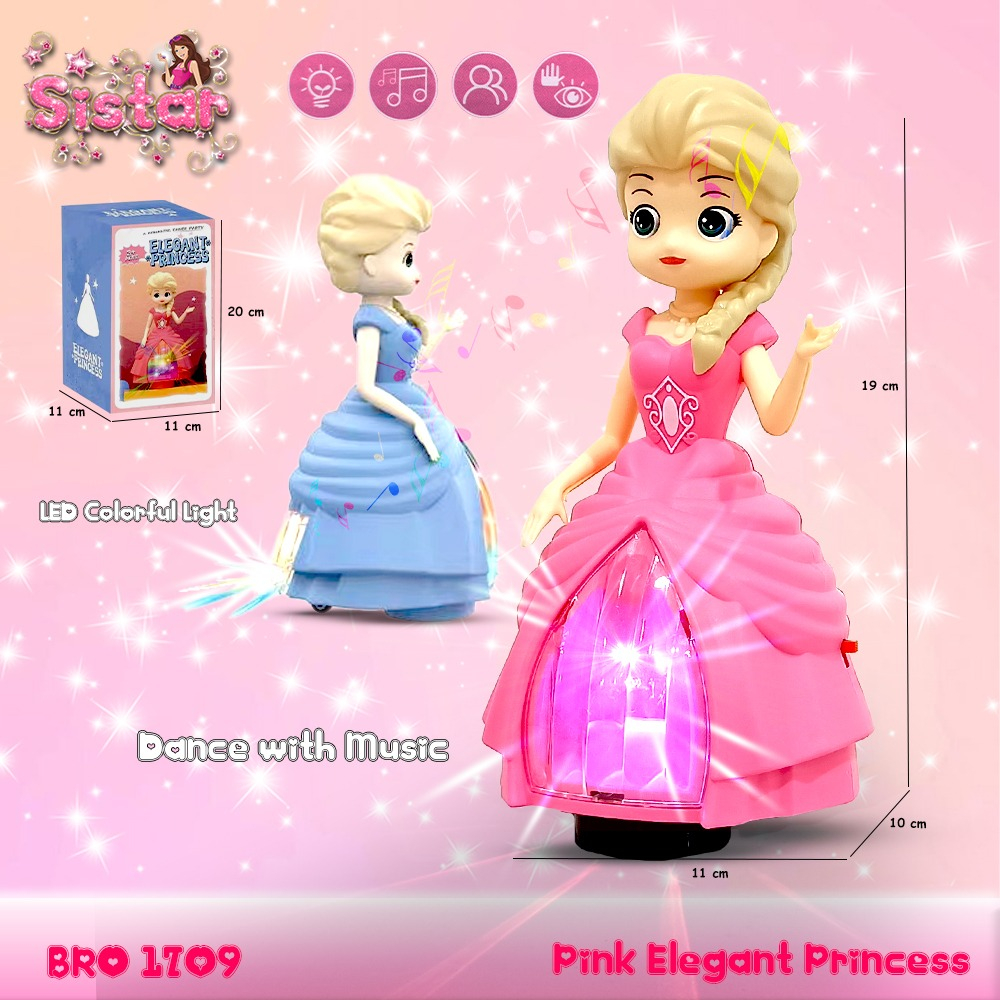 PROMO BRO1201 BRO1709 8563  Boneka Putri Princess Dansa Dance Dancing Mainan Anak Perempuan SISTAR