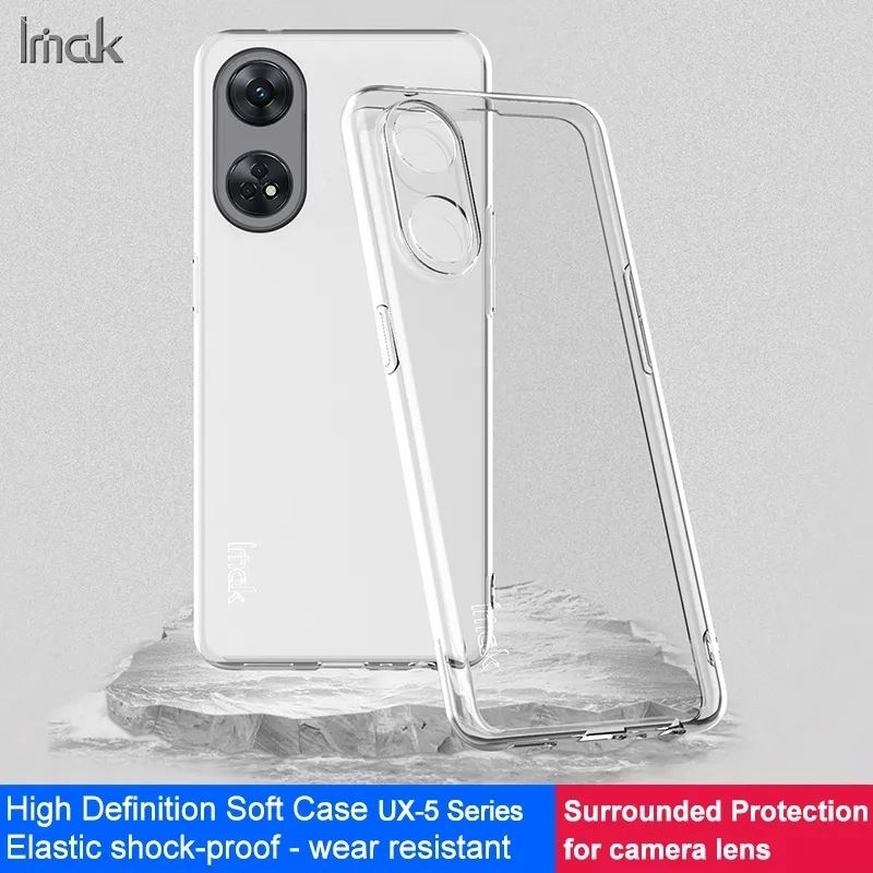 IMAK Case Oppo Reno 8T 4G Clear Softcase UX-5 Transparan