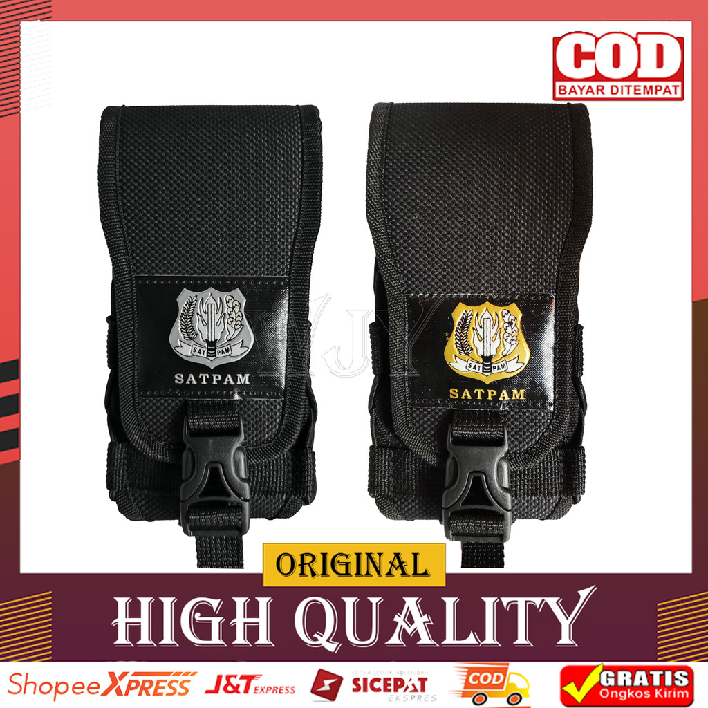 Sarung Hp Satpam Sarung Hp Pinggang Tactical Logo Satpam