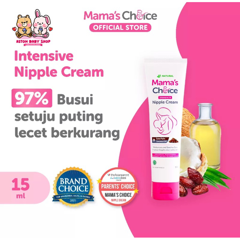 Mama’s Choice Intensive Nipple Cream 15 gr Krim Puting