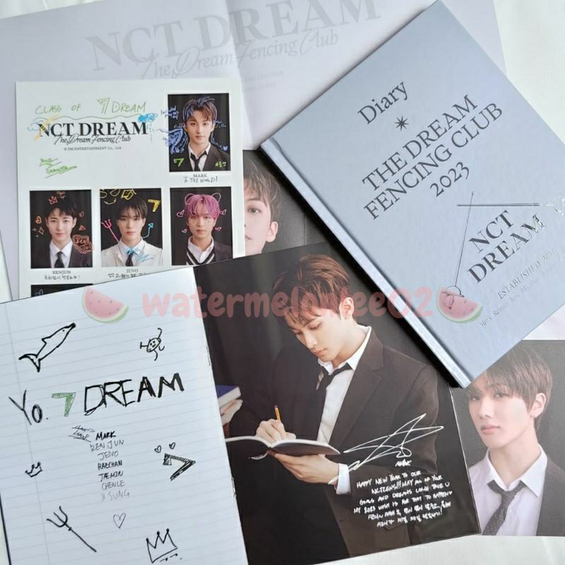 Sharing Seasons Greetings 2023 (SG23) NCT Dream Bene SMStore | Mark - Renjun - Jeno - Haechan - Jaem