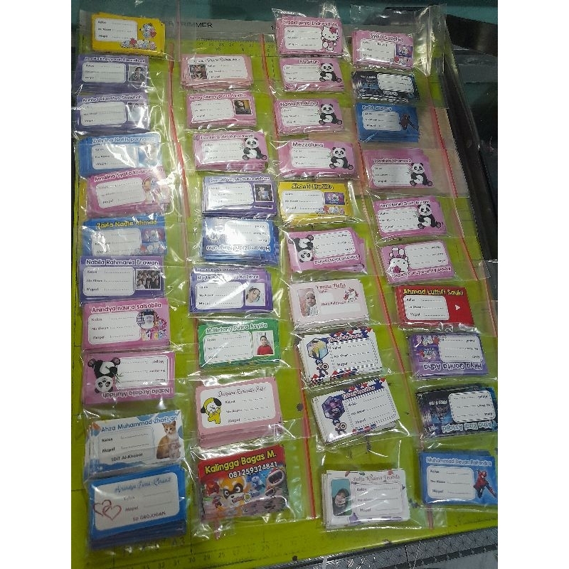 

Stiker Label Buku