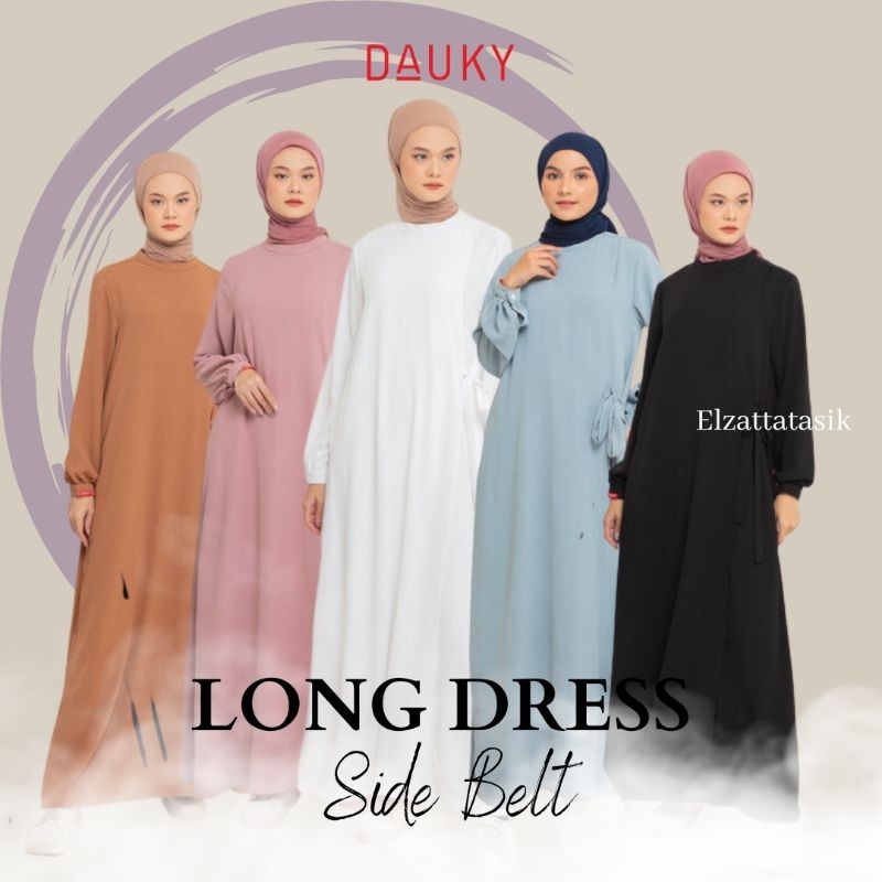 [ ORIGINAL ] DAUKY GAMIS L DRESS SIDE BELT