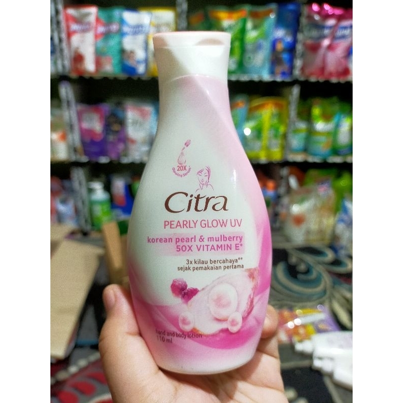 Citra Body Lotion Pearly White UV 110ml