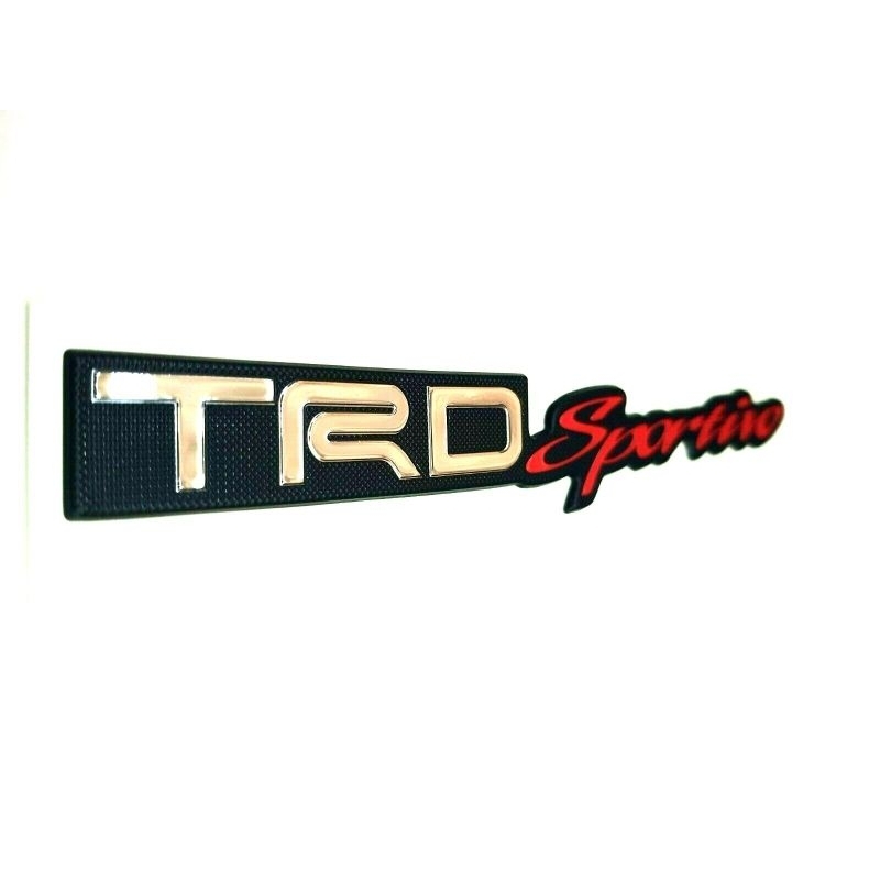 Emblem RS -  TRD Sportivo - VVT- i Logo Mobil  Bahan berkualitas 1 Pcs