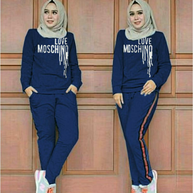 Set Training Mochi, SETELAN TRAINING OLAHRAGA MODIS OOTD FIT L-XL LD 100 BAHAN BABYTERRY TERMURAH OOTD KEKINIAN TERLARIS