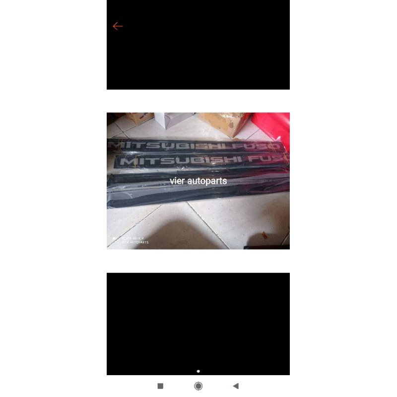 Emblem grill depan Mitsubishi fuso ps220