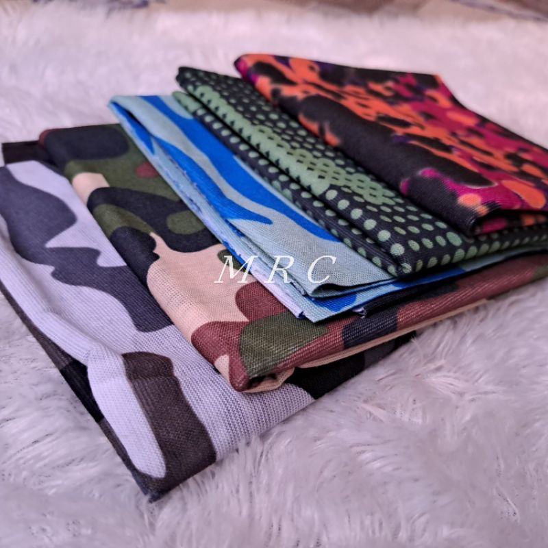 Masker Bandana Buff Pria/ Masker Pengendara Motor