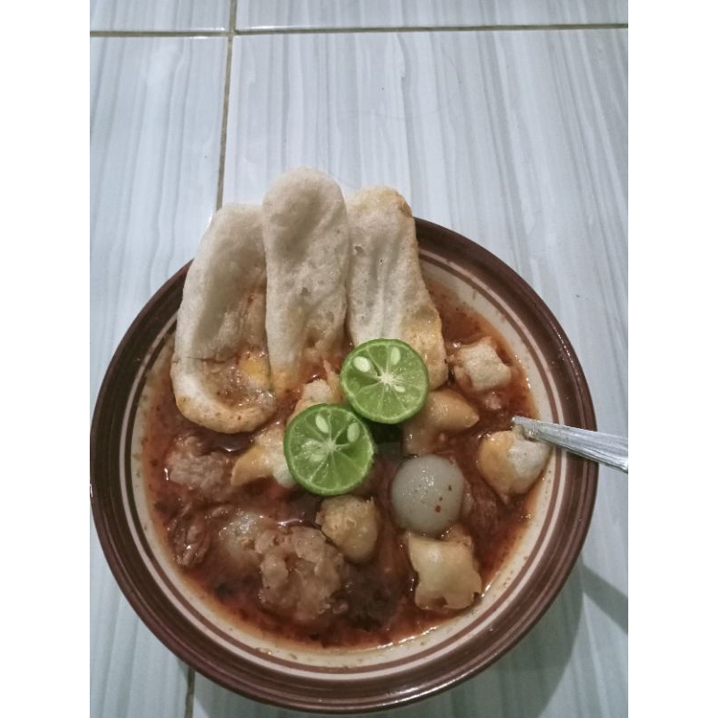 

Baso Aci isi Tetelan - Homemade Termurah