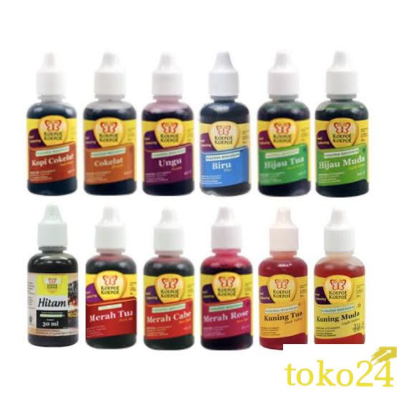

Pewarna Makanan Koepoe Koepoe 30 ml