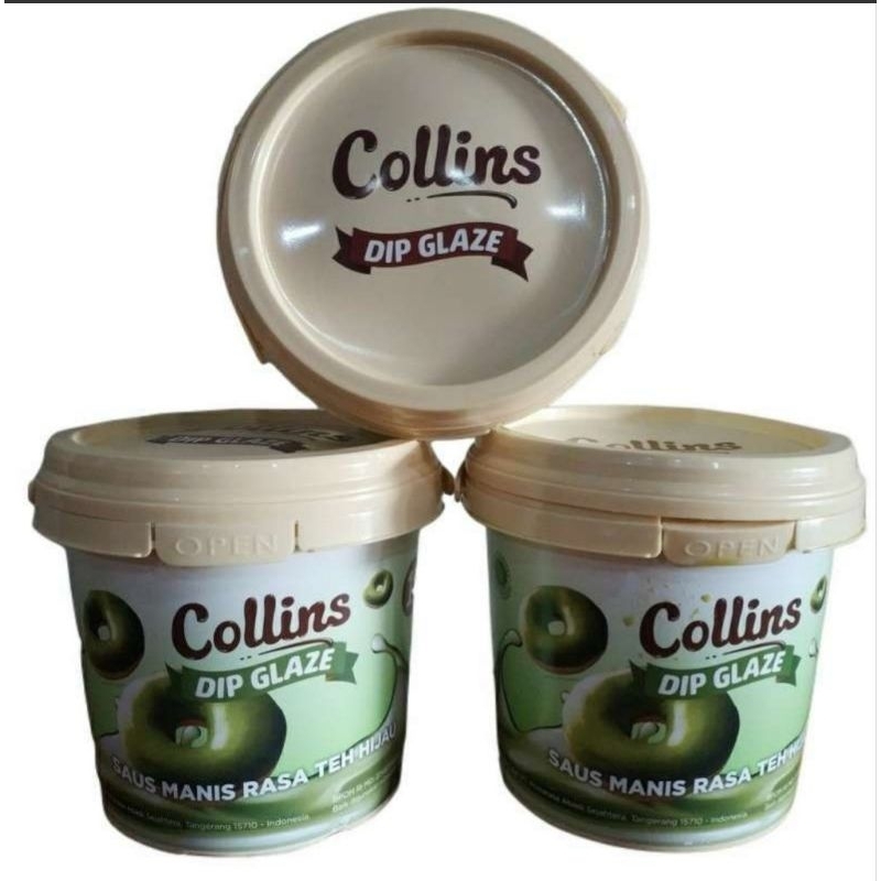 

Collins Dip Glaze GREEN TEA/ COLLINS Teh HIJAU [1kg/1000GRM]