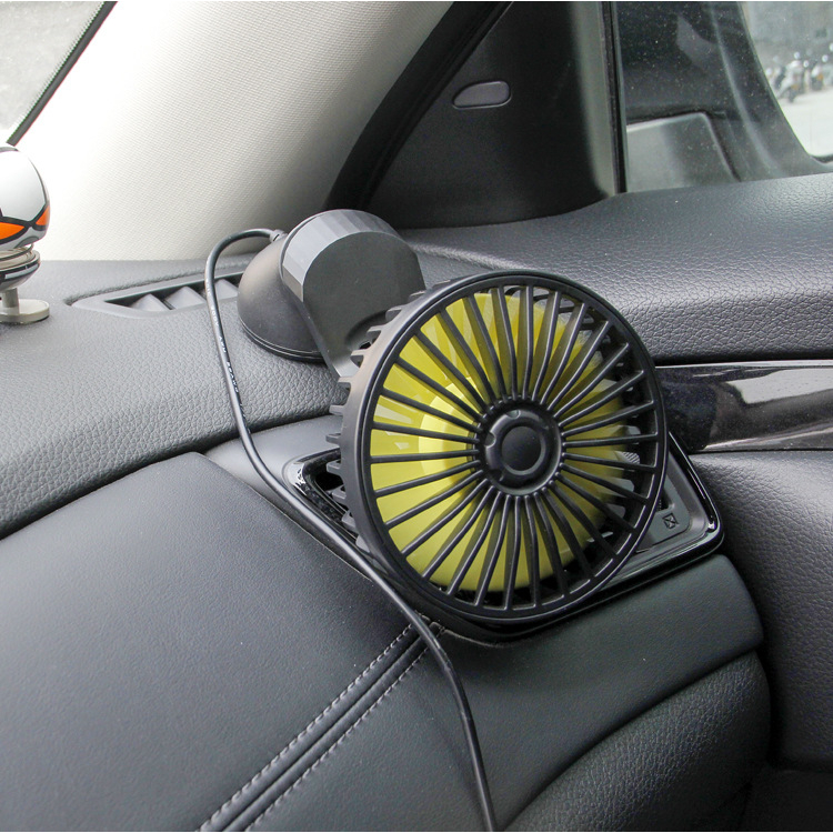 USB Car Fan Single 360 Kipas Angin USB Portable Kipas Mobil Mini Fan